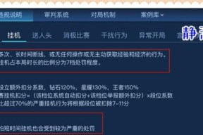 挂机在王者荣耀中是什么意思？挂机行为会受到什么惩罚？