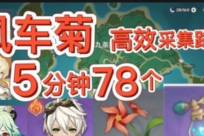 原神：风车菊位置分布图一览|游戏中的花朵探秘