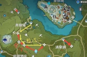 原神雪山八个石碑位置分布图鉴（探秘雪山世界）