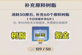 原神原粹树脂的作用与使用建议（了解原神原粹树脂的使用方法）