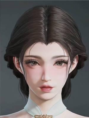 打造属于自己的绝美面容——以永劫无间捏脸二维码导入略（从游戏到现实）  第2张