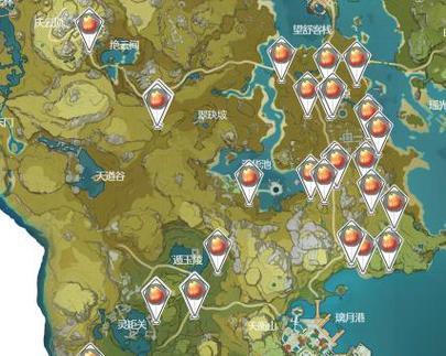 《原神日落果采集路线详解》（如何高效采集日落果）  第3张