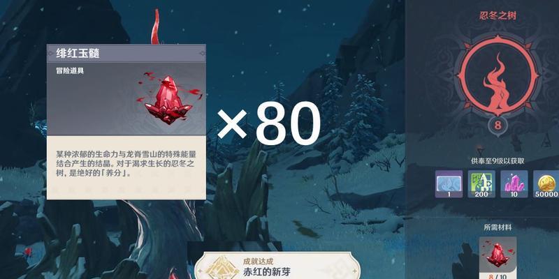 探究原神绯红之愿的作用（解密绯红之愿的妙用）  第1张
