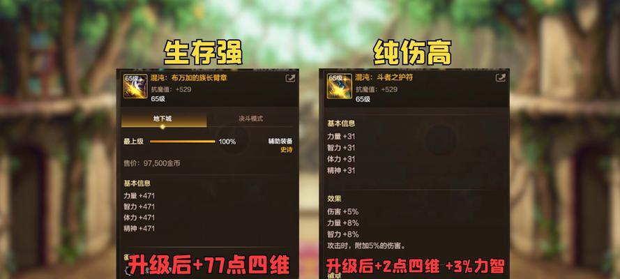 dnf辅助装备有哪些？如何选择合适的辅助装备？  第2张